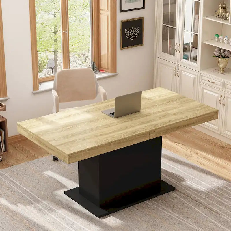 Table extensible Table à manger Table de réunion Poste de travail