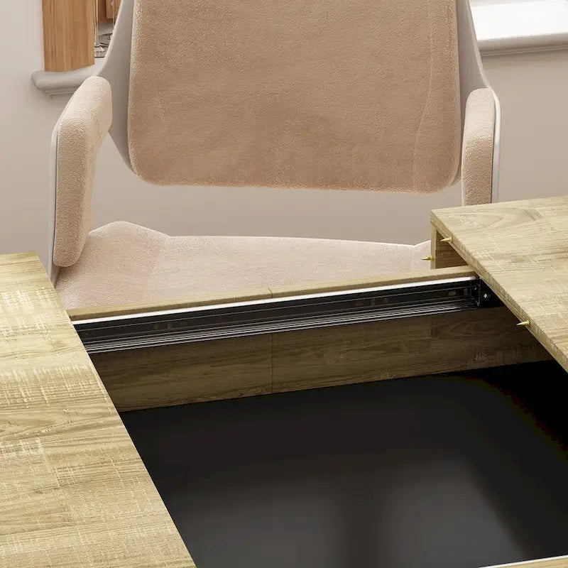 Table extensible Table à manger Table de réunion Poste de travail