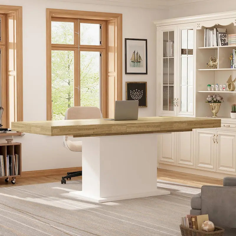 Table extensible Table à manger Table de réunion Poste de travail