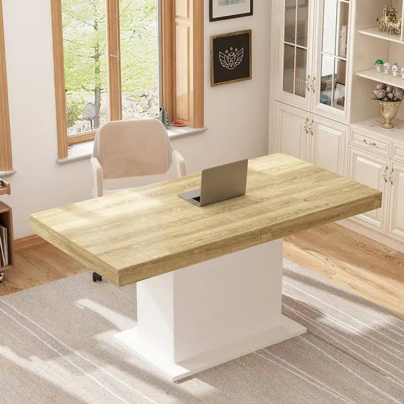 Table extensible Table à manger Table de réunion Poste de travail