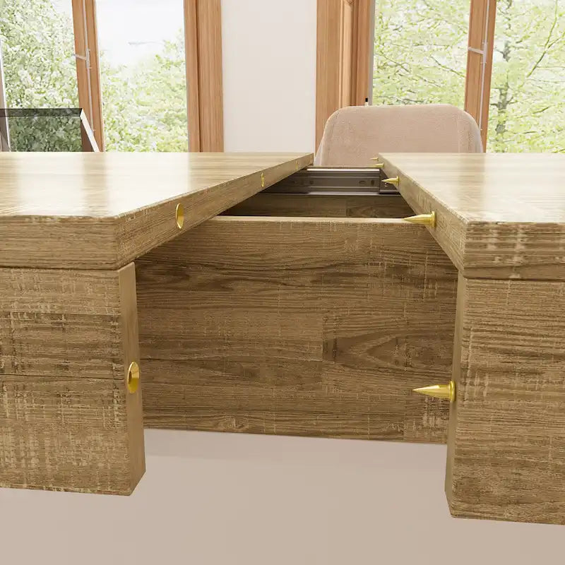 Table extensible Table à manger Table de réunion Poste de travail