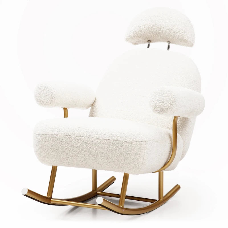 Upholstered Rocker Glider Chair