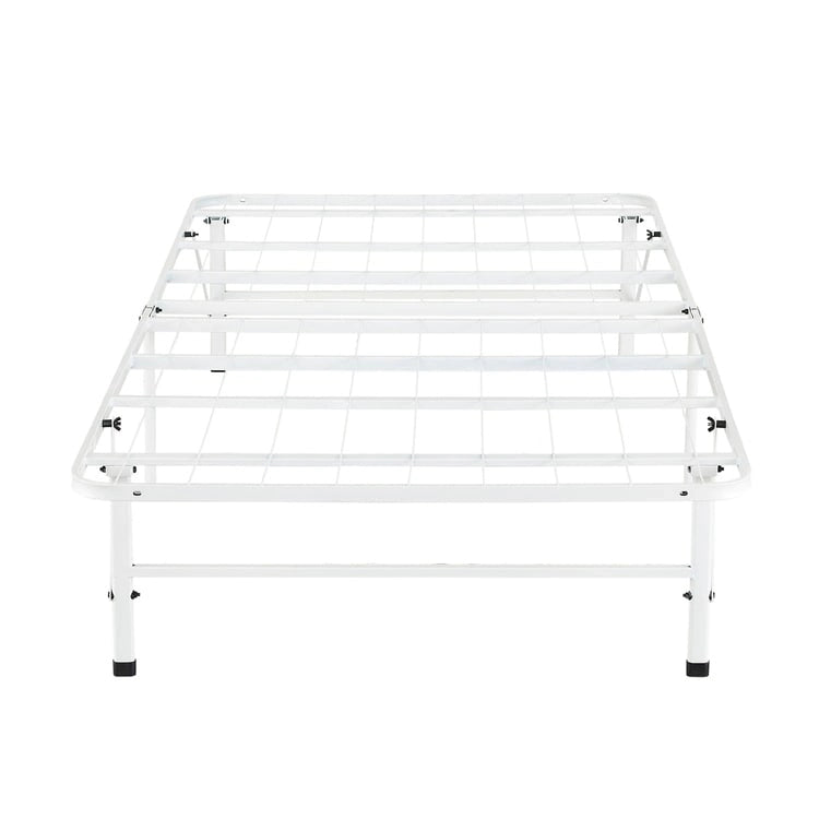Cadre de lit plateforme pliable en métal de 14 pouces