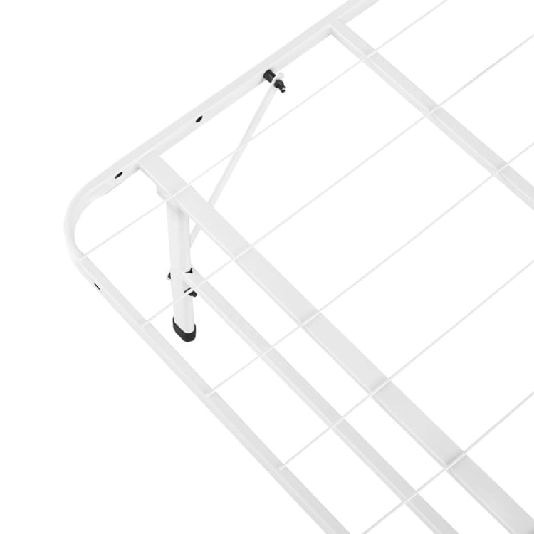 Cadre de lit plateforme pliable en métal de 14 pouces