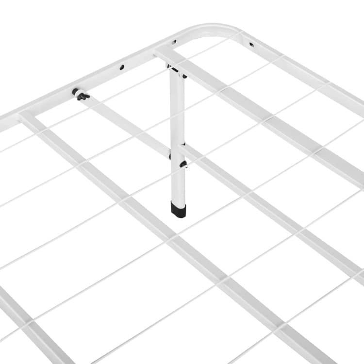 Cadre de lit plateforme pliable en métal de 14 pouces