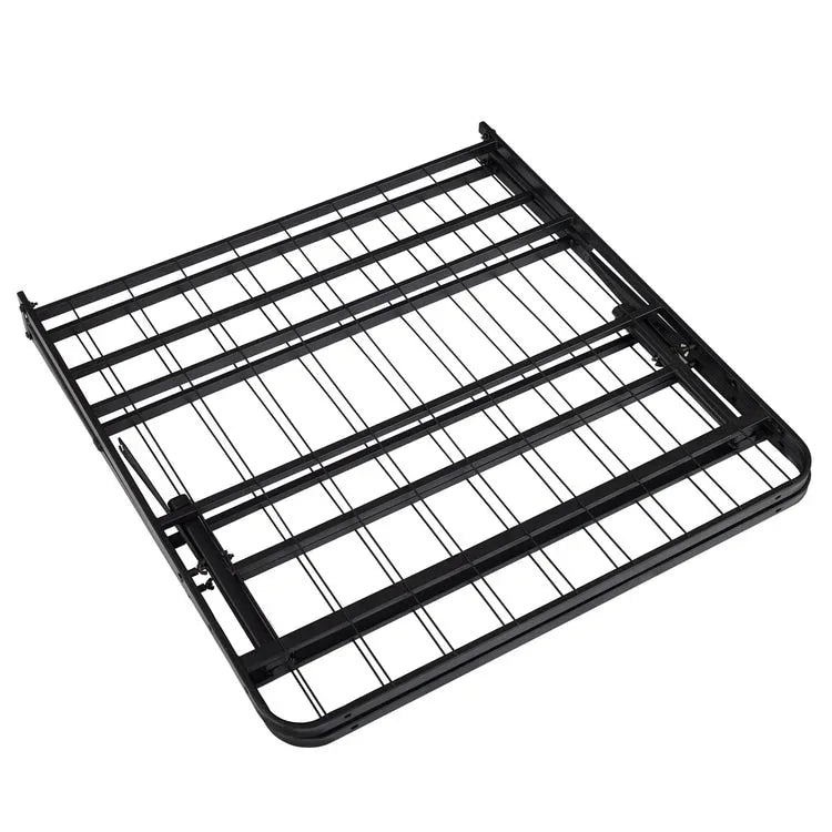 Cadre de lit plateforme pliable en métal de 14 pouces