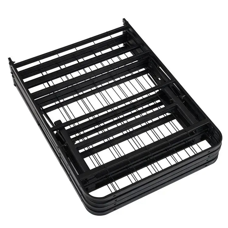 Cadre de lit plateforme pliable en métal de 14 pouces