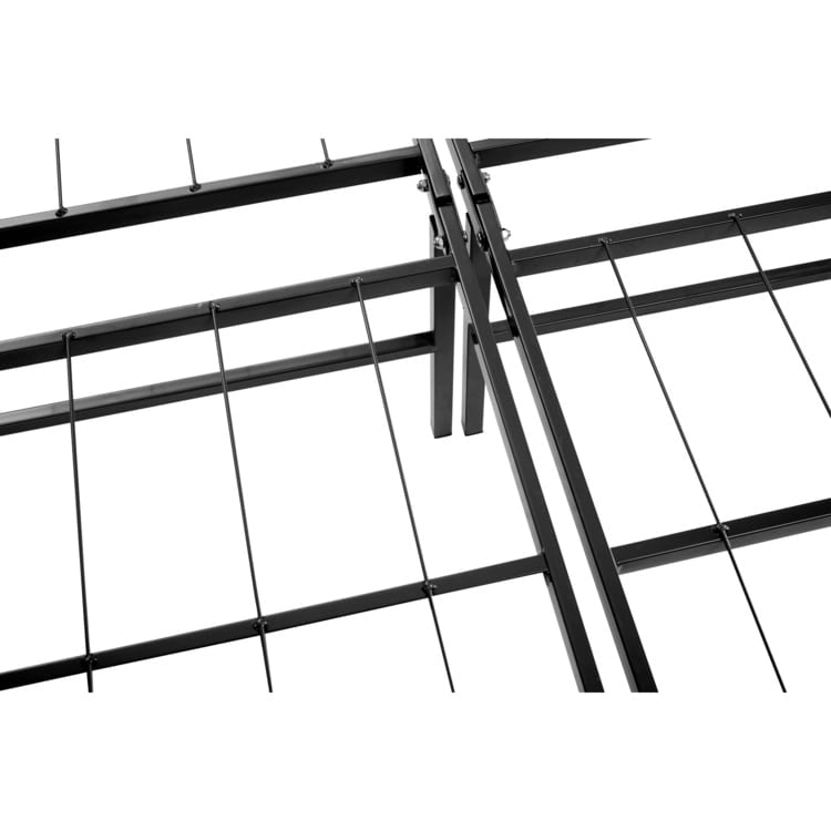 Cadre de lit plateforme pliable en métal de 14 pouces