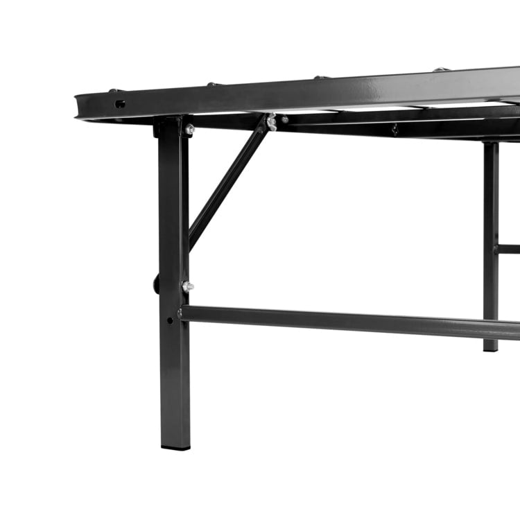 Cadre de lit plateforme pliable en métal de 14 pouces